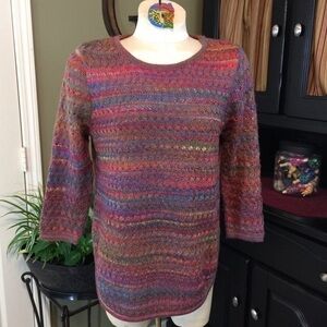 Dressbarn Medium Multicolor Sweater EUC